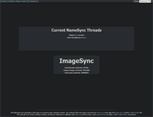 Tablet Screenshot of imagesync.org